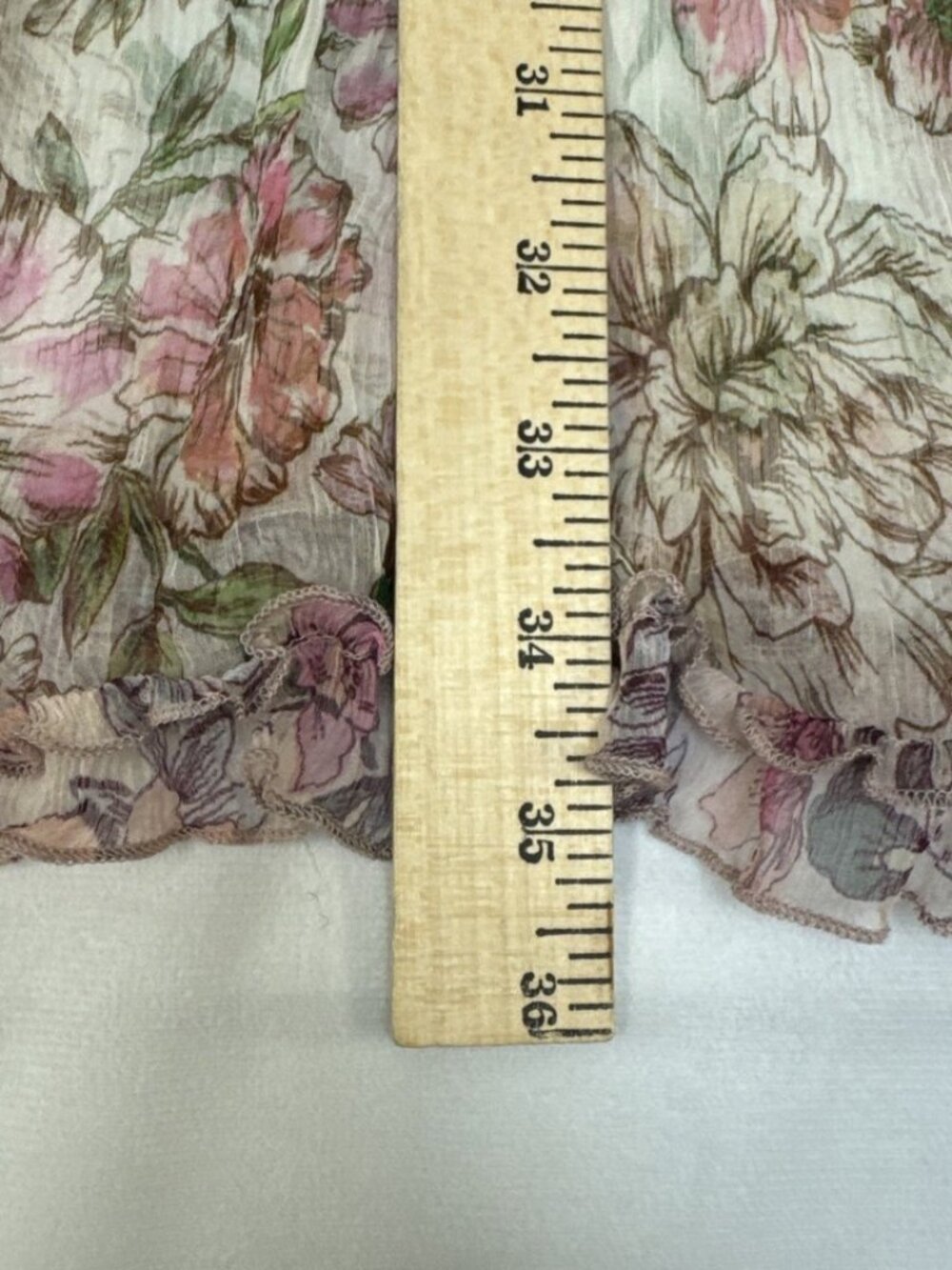 Johnny Was Jade Women's Floral Silk Sheer Dress, Size S - Picture 12 of 15